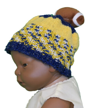 Alternative view of Tiny Fan Football Baby Beanie