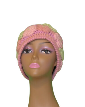 Harmony Blooms Floral Crochet Hat