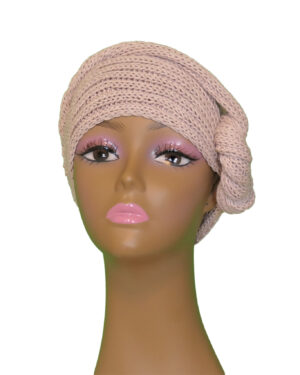 Blush Elegance Convertible Turban