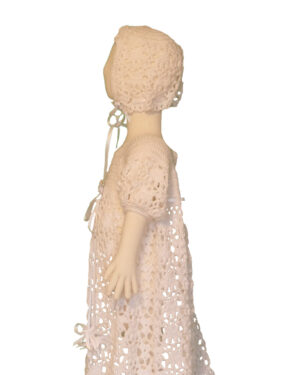 Alternative view of Cherish Loom White Crochet Dress Set