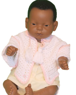 Rosebud Crochet Baby Shoulderette