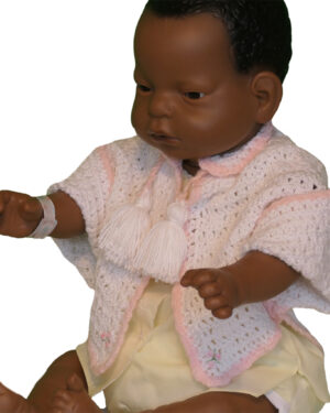 Alternative view of Rosebud Crochet Baby Shoulderette