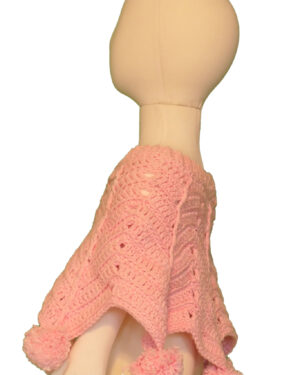Alternative view of Baby Bliss Crochet Poncho