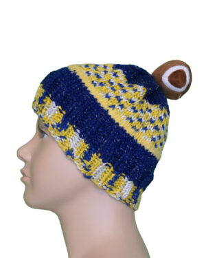 Alternative view of Touchdown Twist Football Beanie