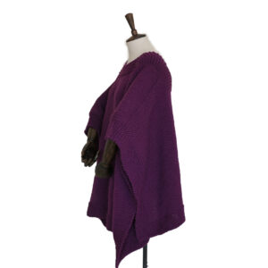 Alternative view of Timeless Elegance Knit Poncho