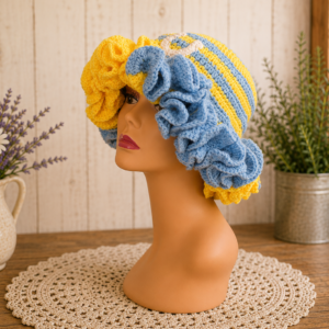 Alternative view of Custom Crochet Ruffle Spirit Hat