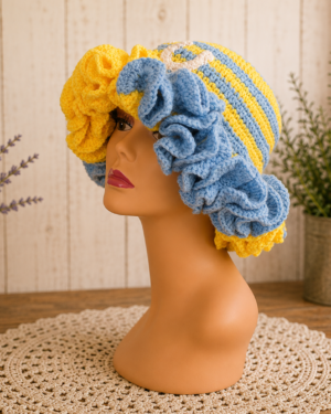 Alternative view of Custom Crochet Ruffle Spirit Hat