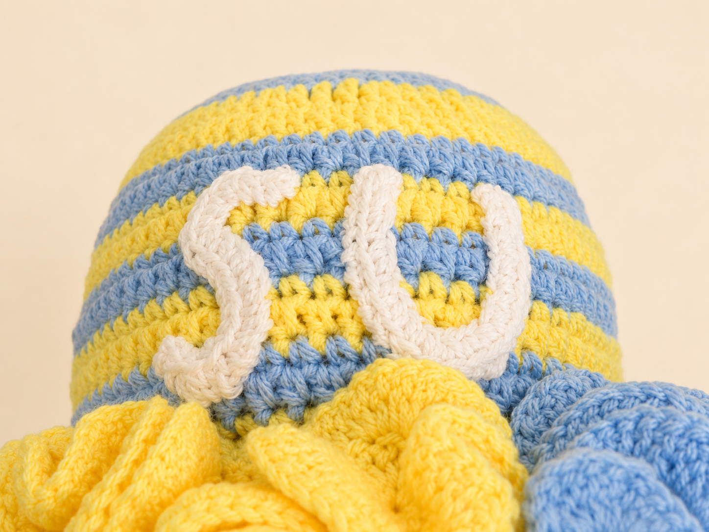 Custom Crochet Ruffle Spirit Hat - Image 8